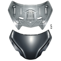 Shoei GT-Air II Upper Air Intake - Black/Smoke