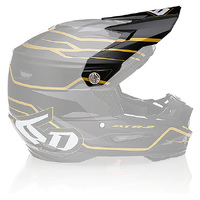 6D 'ATR-2' Replacement Peak - "Phase" Black Gold