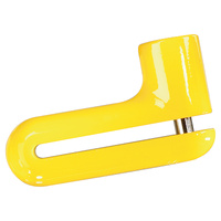 Kryptolok Dfs-10 Disc Lock - Yellow W/Pouch