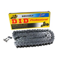 DID #532 ZLV Standard Pro X-Ring 118L ZJ - Rivet BK