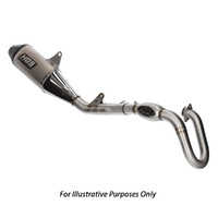 HGS Gas Gas Complete Stainless Steel Carbon Exhaust System MC 350 F 2024