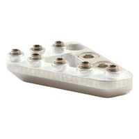 Silver Standard Aluminium Rear Brake Pedal Tip