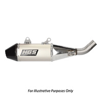 HGS Kawasaki 4 Stroke Stainless Steel Carbon Silencer KX 250 F 2025
