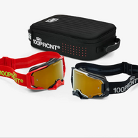DUAL ARMEGA GOGGLE PRO PACK BLK/RED