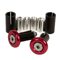 RHK Red Handlebar Bar Ends