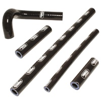 Samco Sport Aprilia Black Radiator Hose Kit RSV 1000 R 2004-2009 (APR-19)