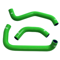 Samco Sport Kawasaki Green Radiator Hose Kit ZX 10 RR 2021-2025 (KAW-101)