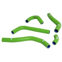 Samco Sport Kawasaki KX 250 F 2025-2026 Green Off Road Radiator Hose Kit (KAW-104)
