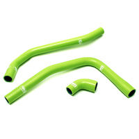 Samco Sport Kawasaki Green Radiator Hose Kit ZXR 400 L 1990-2002 (KAW-14)
