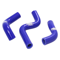 Samco Sport Kawasaki KX 85 2014-2025 Blue Off Road Radiator Hose Kit (KAW-63)
