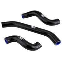 Samco Sport KTM 450 SX-F 2022.5 Black Off Road Radiator Hose Kit (KTM-130)