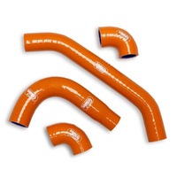 Samco Sport Husqvarna Orange Off Road Radiator Hose Kit TE 150 2024-2025 (KTM-132)