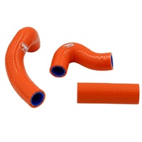 Samco Sport Husqvarna TC 65 2024-2026 Orange Off Road Radiator Hose Kit (KTM-137)