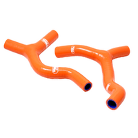 Samco Sport Husqvarna Orange Off Road Radiator Hose Kit TC 85 (19/16) 2014-2017 (KTM-59)