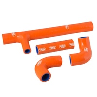 Samco Sport KTM Orange Off Road Radiator Hose Kit 300 EXC 2017 (KTM-93)
