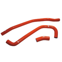 Samco Sport Yamaha Orange Silicone Radiator Coolant (ATV) Hose Kit YFM 700 R 2006-2023 (YAM-27)