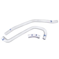 Samco Sport Yamaha White Silicone Radiator Coolant (ATV) Hose Kit RAPTOR 700 2006-2023 (YAM-27)