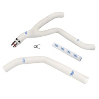 Samco Sport Yamaha WR 250 F 2020-2024 White Off Road Radiator Hose Kit (YAM-92)
