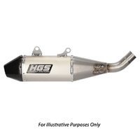 HGS KTM 4 Stroke Titanium Carbon Silencer 500 EXC-F 2024 (Fits Only on HGS Headpipe)