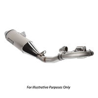 HGS Fantic Complete Stainless Steel Carbon Exhaust System XXF 450 2021-2022