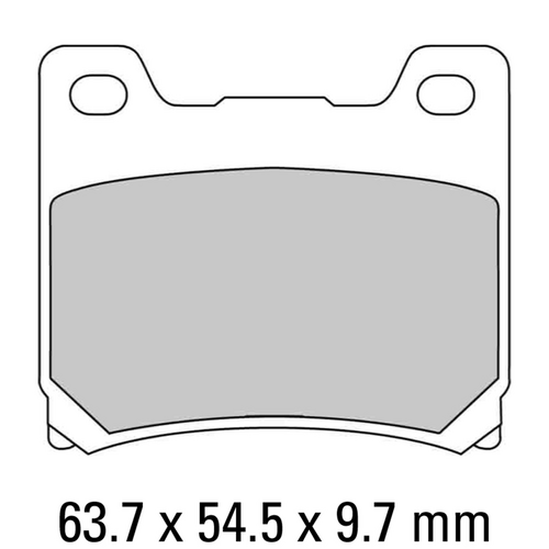FERODO Disc Pad Set - FDB337 P Platinum Non Sintered Compound