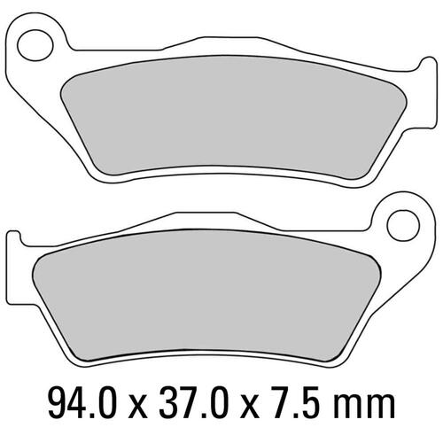 Ferodo FDB2018ST Disc Pad Set (2 pc) - Sinter Grip ST - Sintered