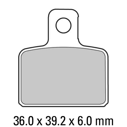 FERODO Disc Pad Set - FDB2127 SG Sinter Grip Sintered Compound - Off-Road