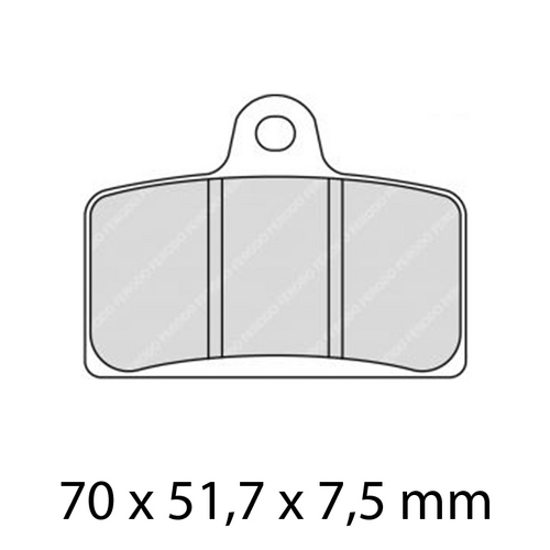 FERODO Disc Pad Set - FDB2201 ST