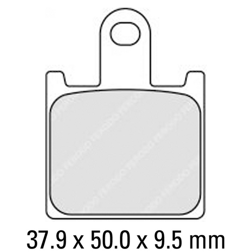FERODO Disc Pad Set - FDB2220 ST Sinter Grip Sintered Compound - Road