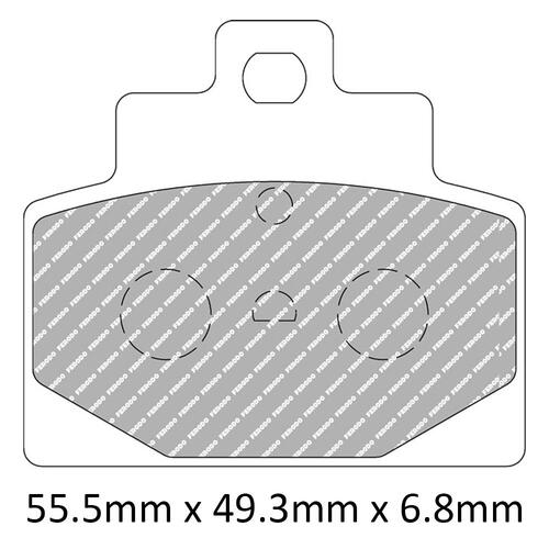 Ferodo Brake Pads - Fdb2277Ag (Pk=2 Pads) Bq10