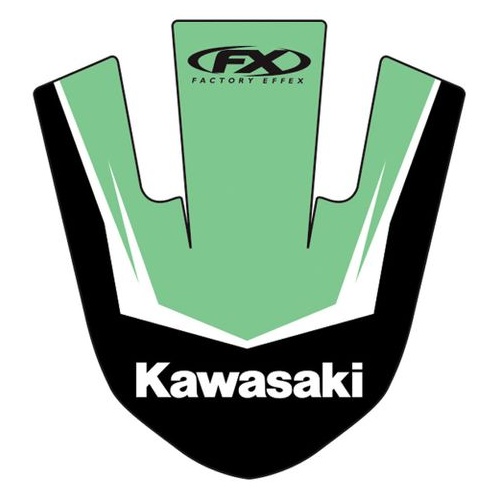 Factory Effex Graphics - Front Fender Kawasaki Kx125/250 03