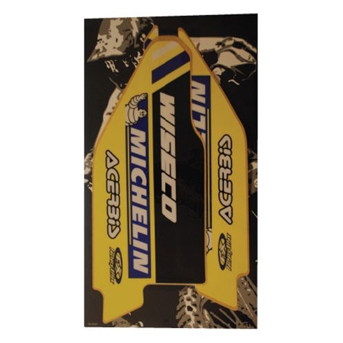 Factory Effex Graphics - Fork Guards Suzuki Rm125/250 2001-03