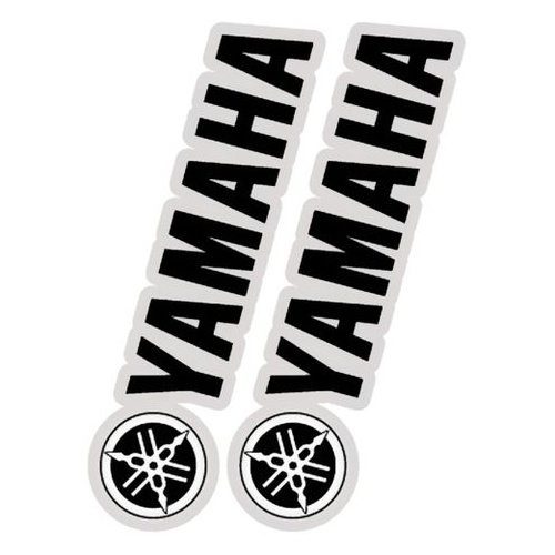 Factory Effex Fork/Swingarm Stickers Yamaha Black