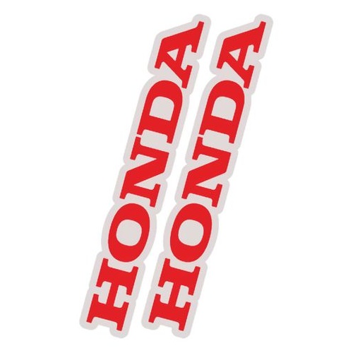 Factory Effex Fork/Swingarm Stickers Honda Red