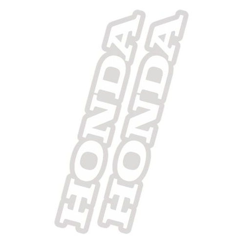 Factory Effex Fork/Swingarm Stickers Honda White