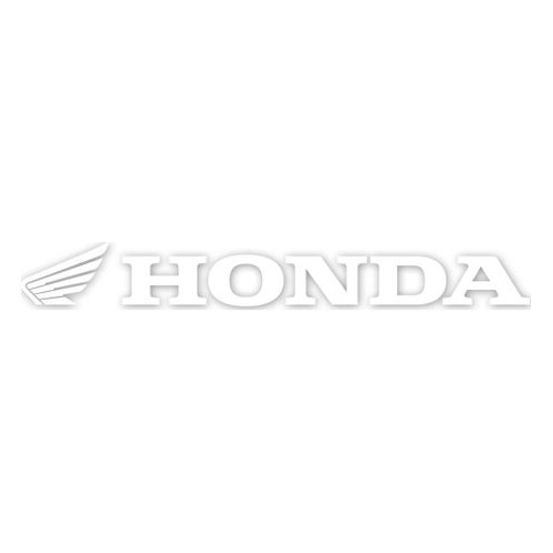 Factory Effex Die Cut Sticker 36" Honda White