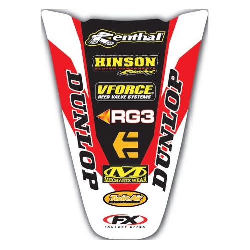 Factory Effex Graphics - Rear Fender Honda Crf450 2005