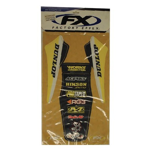 Factory Effex Graphics - Rear Fender Suzuki Rm80/85 01-08