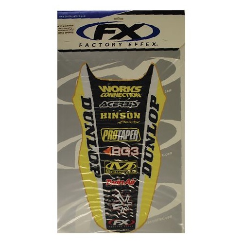 Factory Effex Graphics - Rear Fender Suzuki Rm125/250 01-08 3 Piece