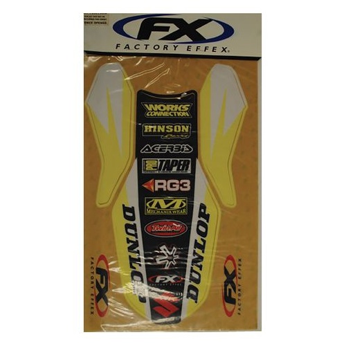 Factory Effex Graphics - Rear Fender Suzuki Rmz450 05-07