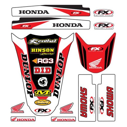 Factory Effex Graphics - Trim Kit Honda Crf-25004-05 05
