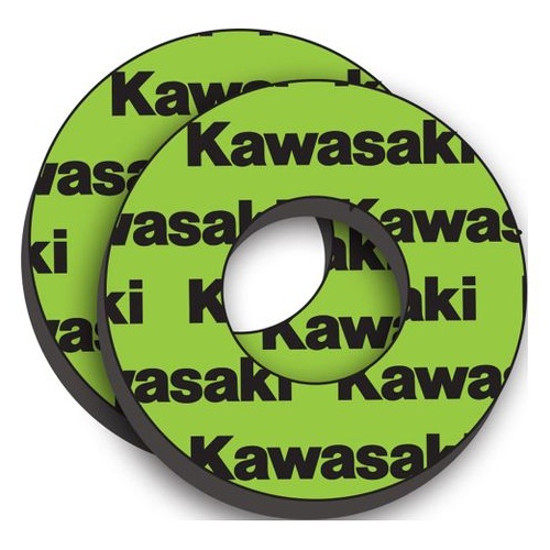 Factory Effex Moto Grip Donuts Kawasaki Green