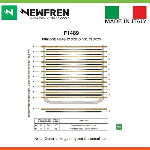 NewFren - Clutch Kit - Fibres