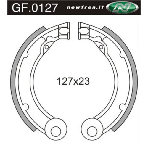 Newfren Brake Shoes (1-GF0127)