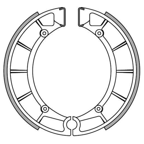 Newfren Brake Shoes (1-GF1108)