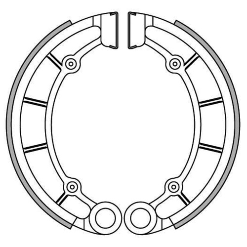 Newfren Brake Shoes (1-GF1141)