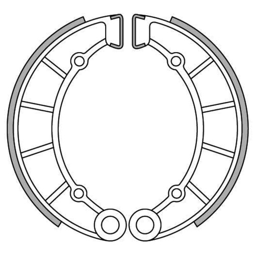 Newfren Brake Shoes (1-GF1142)