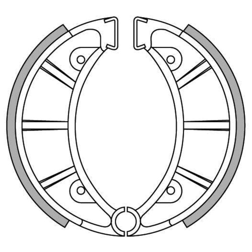 Newfren Brake Shoes (1-GF1156)