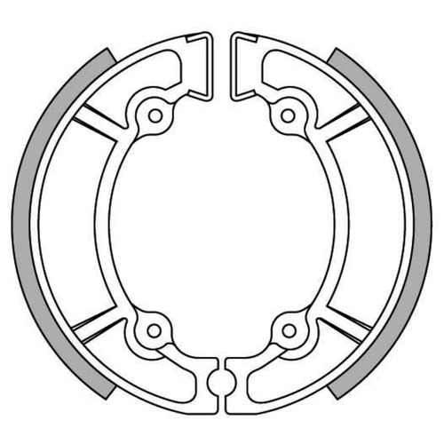 Newfren Brake Shoes (1-GF1161)