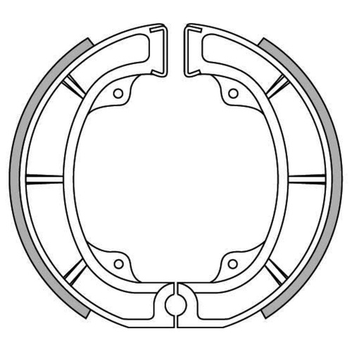 Newfren Brake Shoes (1-GF1166)